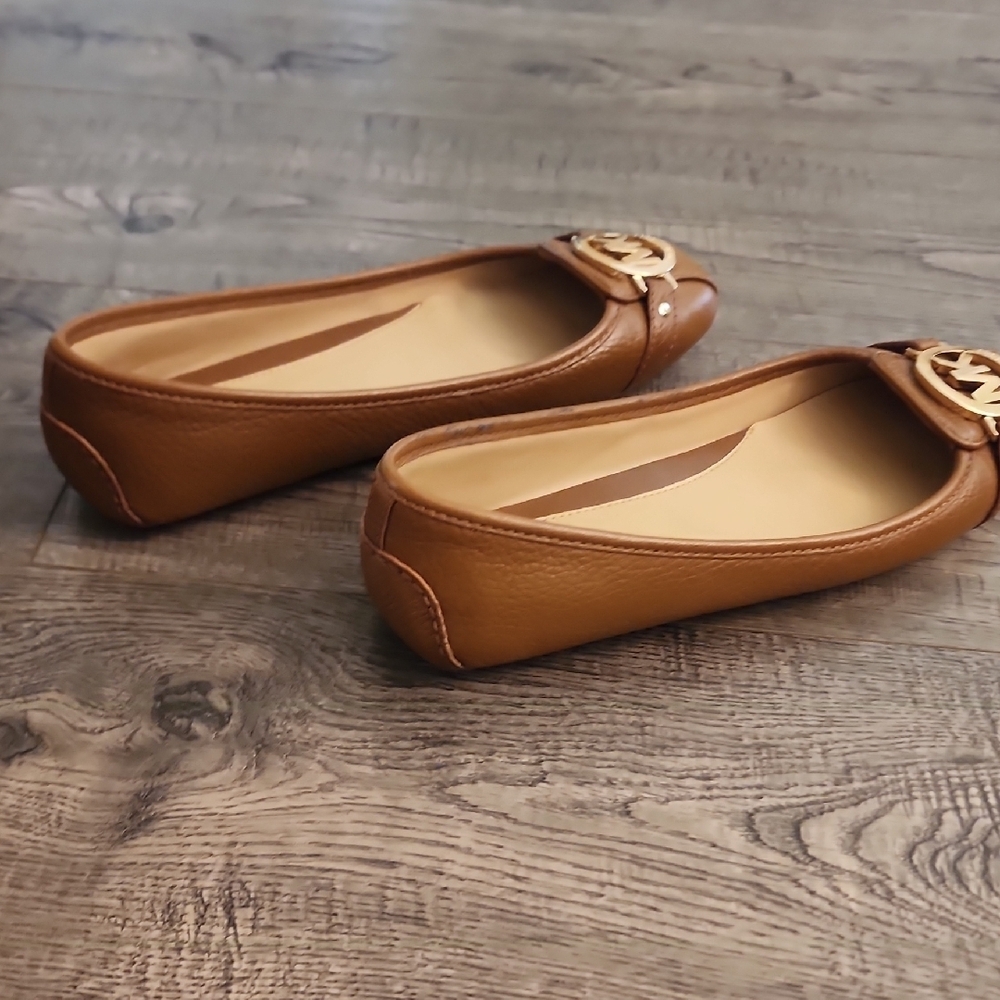 Michael Kors Brown Fulton‎ Flats- Leather Size 6.5 - Picture 9 of 9